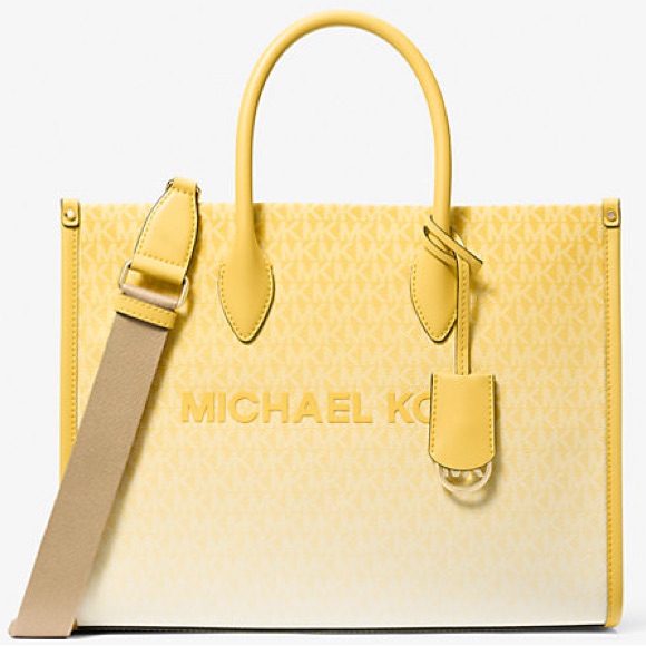 Michael Kors Mirella Small Ombr Signature Logo Crossbody Bag